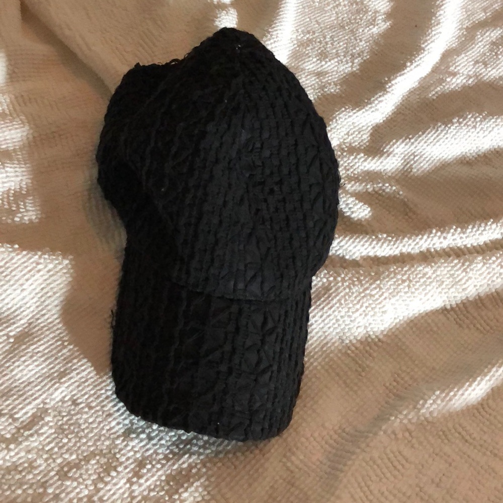 Embroidered Black SnapBack Cap